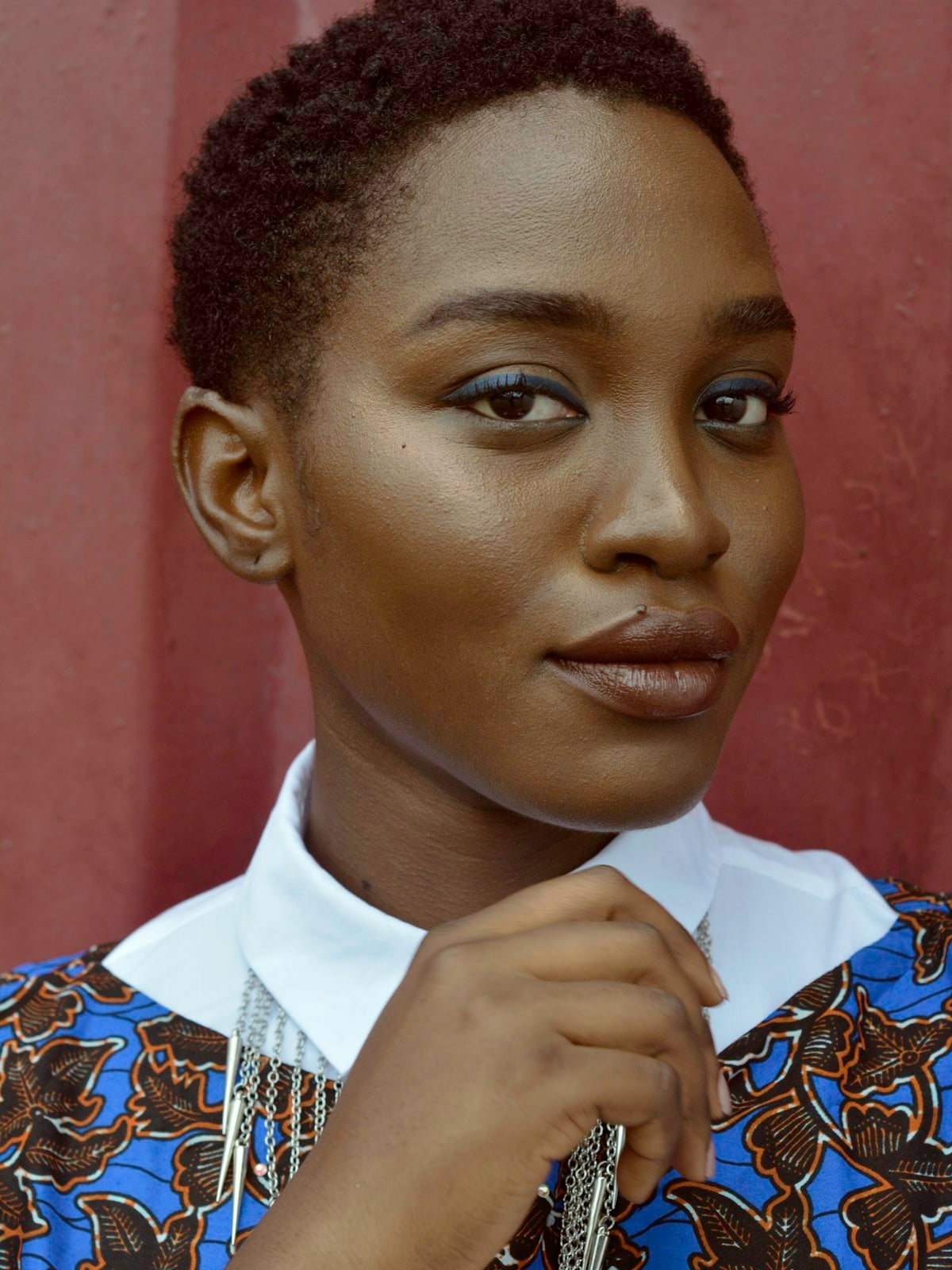 Editorial beauty look — geboekt via GlowUp